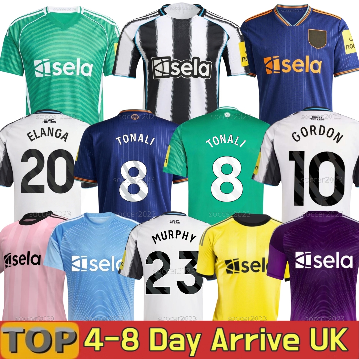 25 26 NewCaslte BRUNO G. Soccer Jerseys TONALI WOLTEMADE WISSA BARNES ELANGA BLACK Gordon Botman Joelinton WINNERS CARABAO 2025 2026 player football shirt men kids