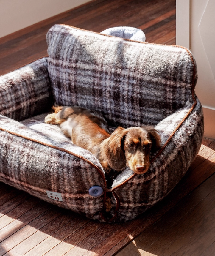 Versatile Pet Sofa Sleep Pad: Adjustable Size Ideal for Canines Year-Round