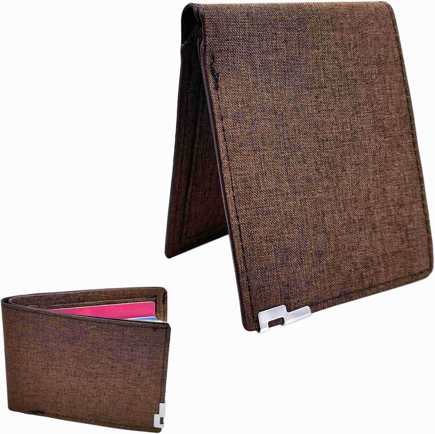 Mens Slim Wallet Denim Fabric Mens Wallet Minimalist Wallet for Men Mens Bifold Wallet Small Wallet for Teen Boys Portable CARD Wallet for Work Shoppi