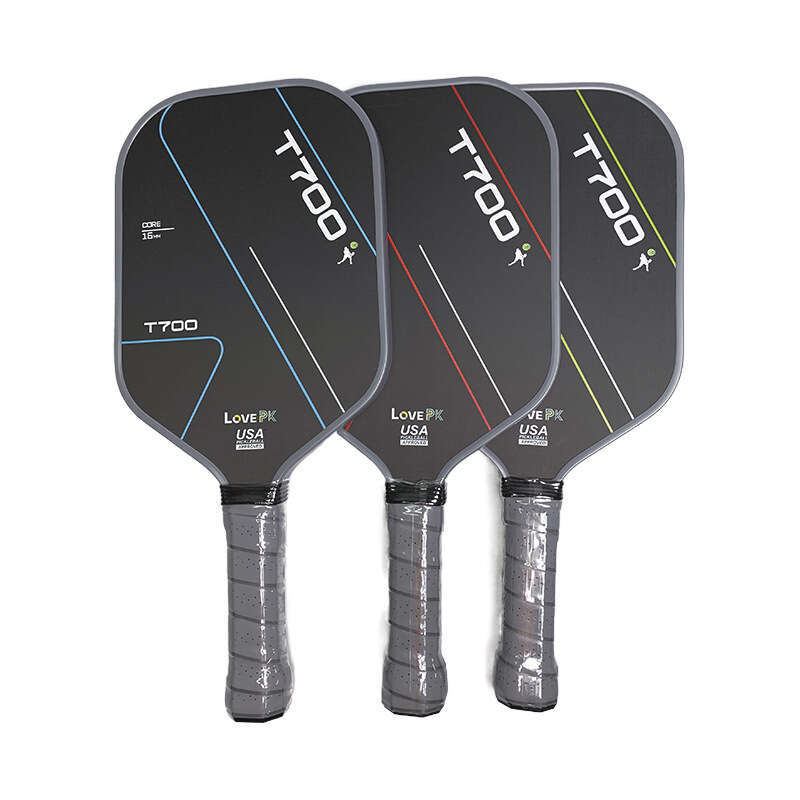2025 New Hot T700 Pickleball Paddle Carbon Fiber USAPA Approved Pickle Ball Paddle Lightweight Frosted Surface Professional Game Supplies
