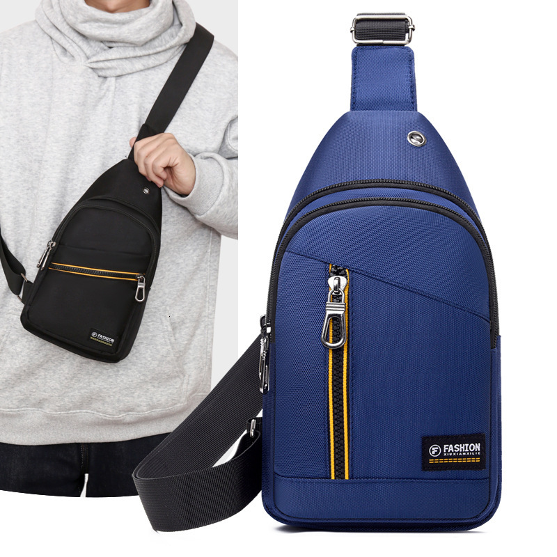 Foreign Trade Large Capacity Designer Bag Men S Luxury Bag Chest Bag New Simple Fashion Single Shoulder Bag Lightweight Casual Versatile Crossbody Fre