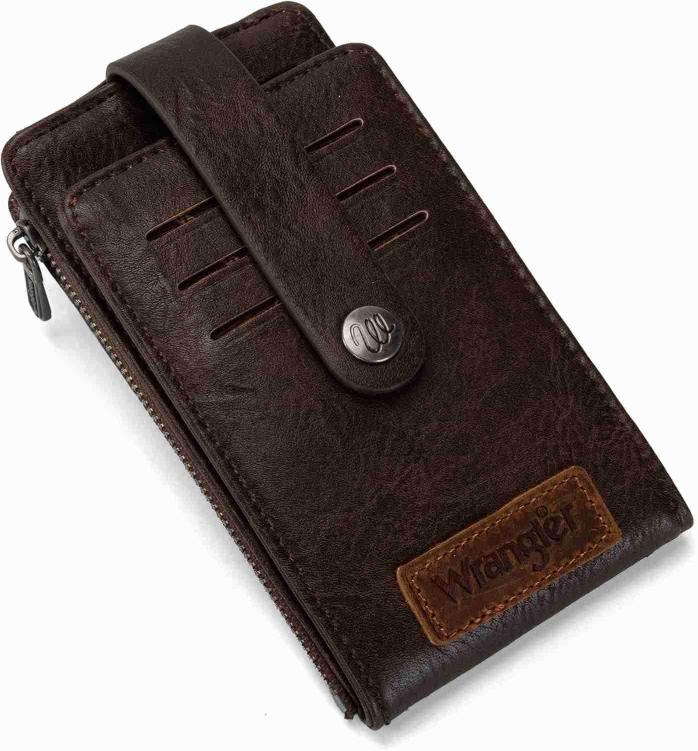 Womens Bifold Wallet Vintage Multi CARD Holder for Women Slim Minimalist with Zipper Pocket Coin PurseZ250910