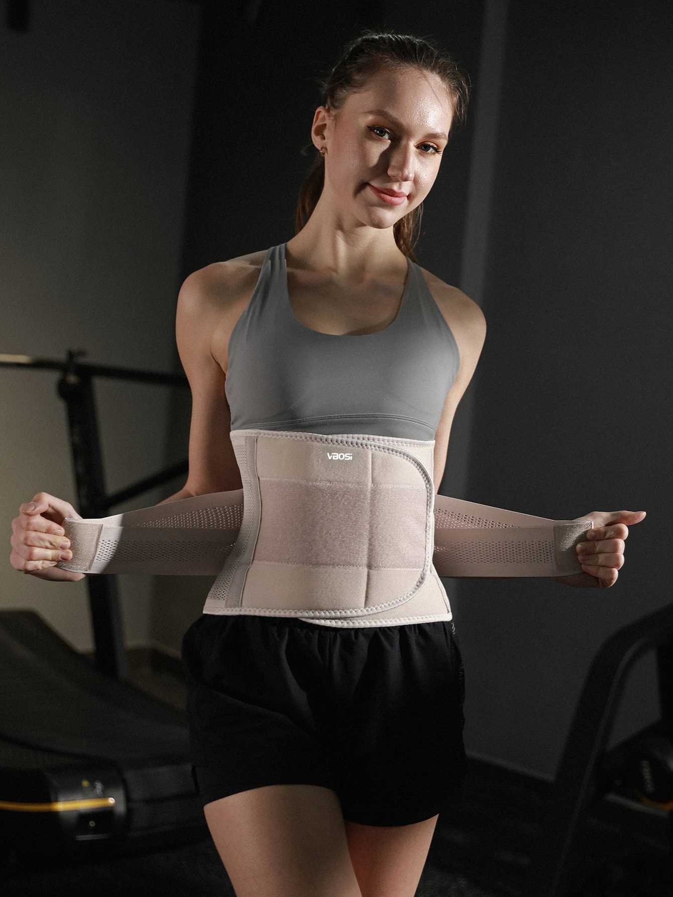 1 Piece Adjustable Unisex Lower Back Support Waist Tummy Band for Weightlifting Cycling W250910