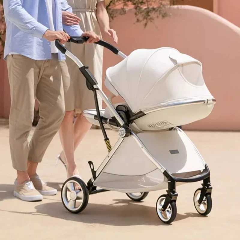 2025 Hotselling Highview Lightweight Baby Stroller Foldable Twoway Seat with Mosquito Net and Shockabsorbing Baby Stroller W250910