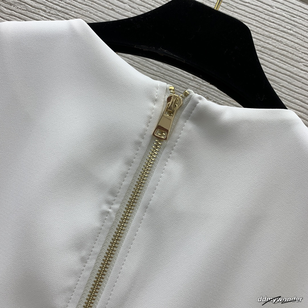 Ba1 Main Women's 2024 New Womens Designer Brand Street Style Dress Clothing For Women Sexy Birthday Dresses Metal Buttons ddmywonder ddmywonder d