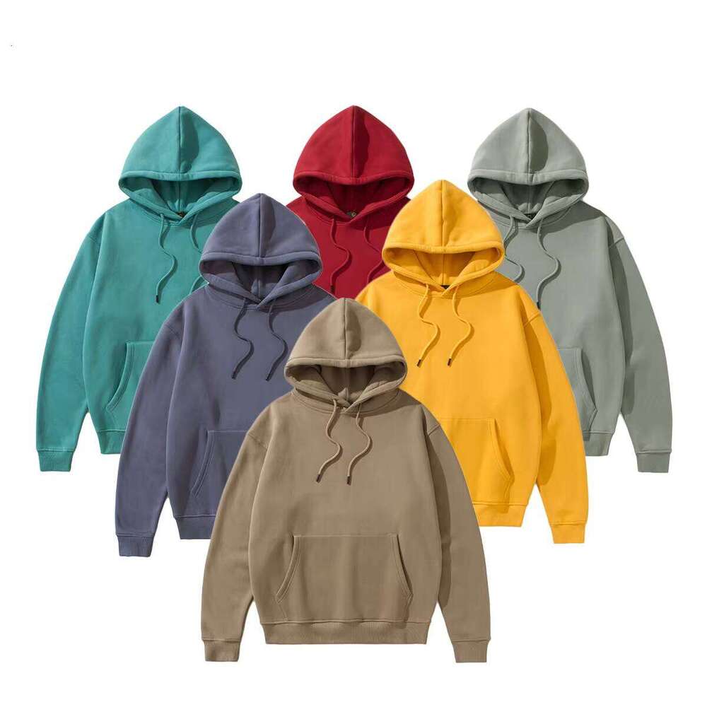 High Quality Embroidery Blank Unisex Pullover Men's Hoodie