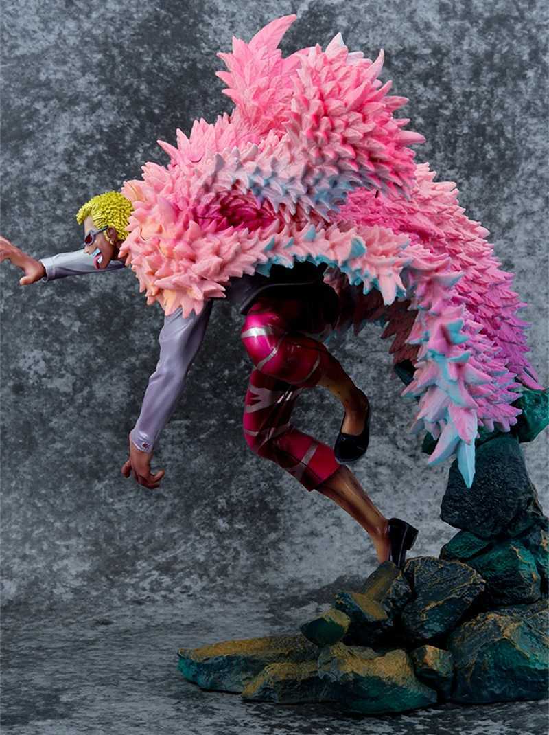 Anime Dressrosa Donquixote Doflamingo GK PVC Action Figure Game Statue Collectible Model Kids Toys Doll Gifts 32CMXJ250910
