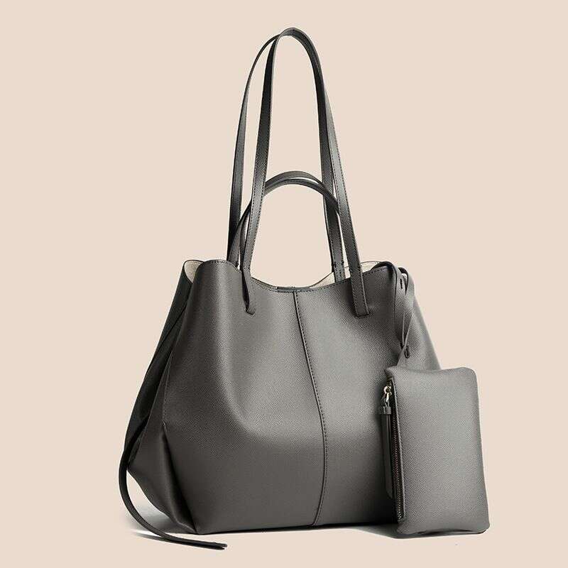 2025 Women's Handbag Female Hand Underarm Two-Piece Set Of Large Capacity Ol Commuter Simple Child Bag