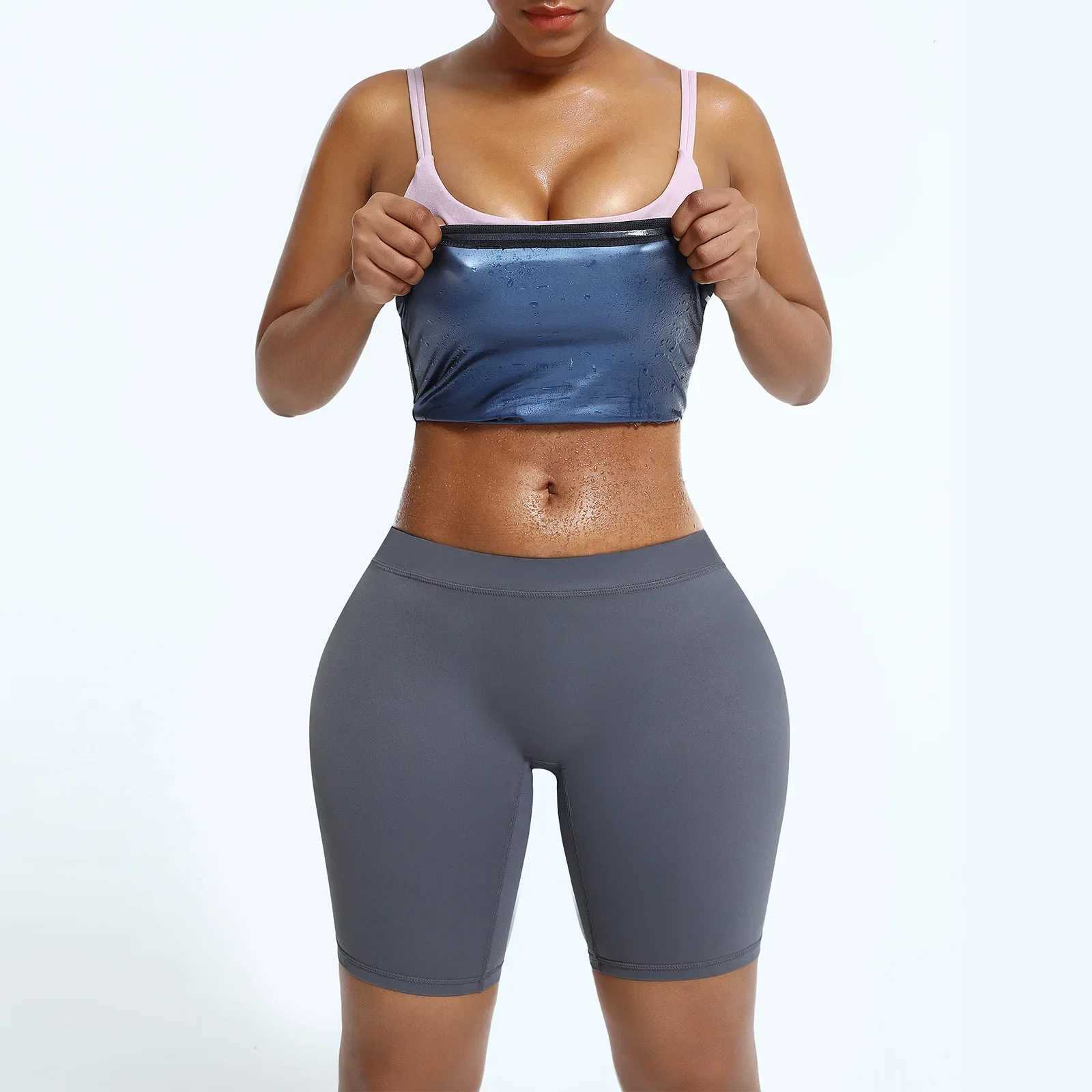 Sauna Waist Slimming Belt Women Gym Fitness Cincher Belly Control Corset Sweat Fat Burning Women Body Shaper Weight Loss W250910