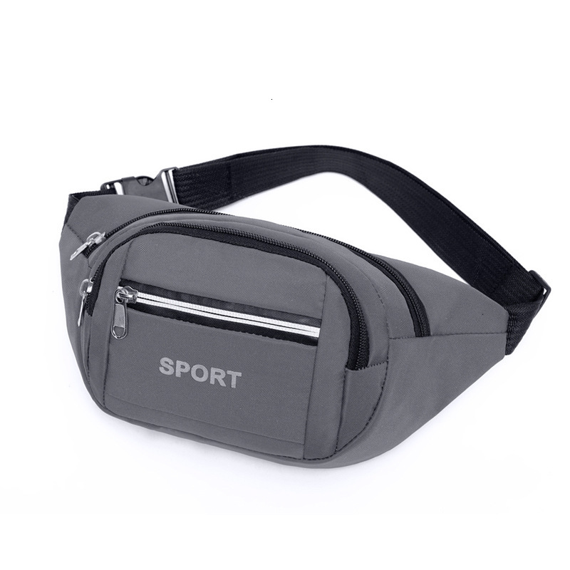 Men S Waist Bag Cross Border New Large Capacity Outdoor Designer Bag Sports Running Luxury Bag Crossbody Bag Free Shipping Nylon Business Cashier Wais