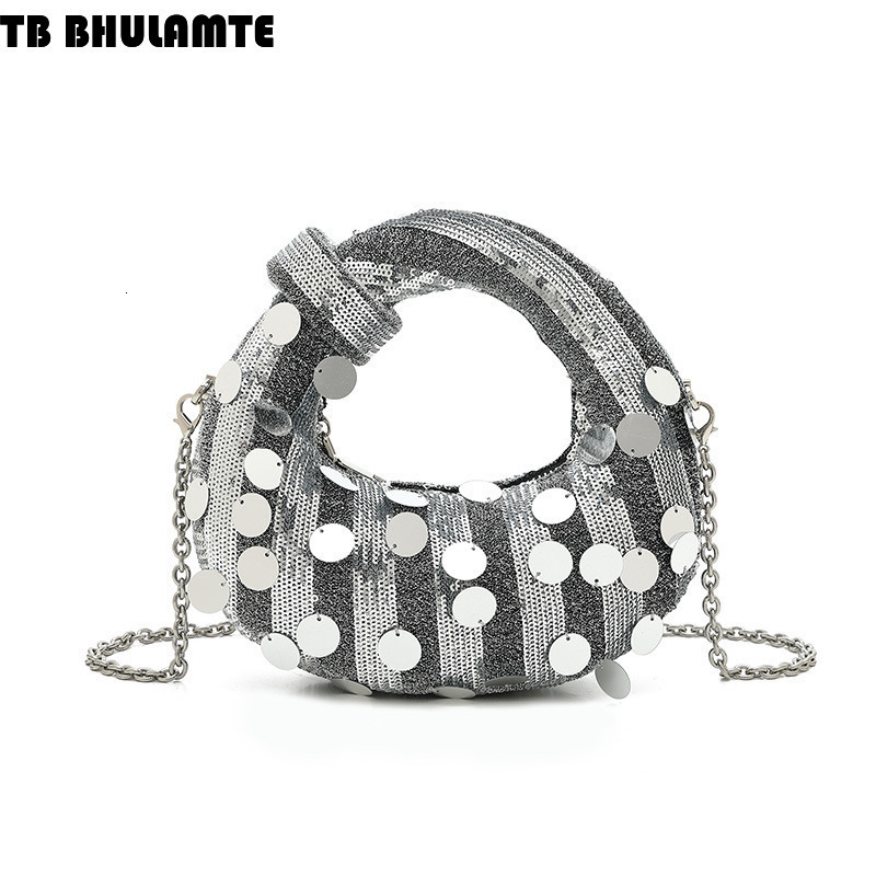 Free Shipping Designer Bag 2025 Circle Evening Bag Niche Design Full Diamond Dumpling Bag Luxury Bag Handbag Women Casual Versatile Handbag Rhinestone