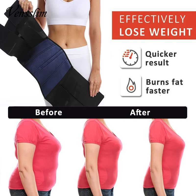 Women Waist Body Shaper Slimming Belt Belly Reducing Sheath Shapewear Female Sauna Sweat Strap Corset Binder W250910