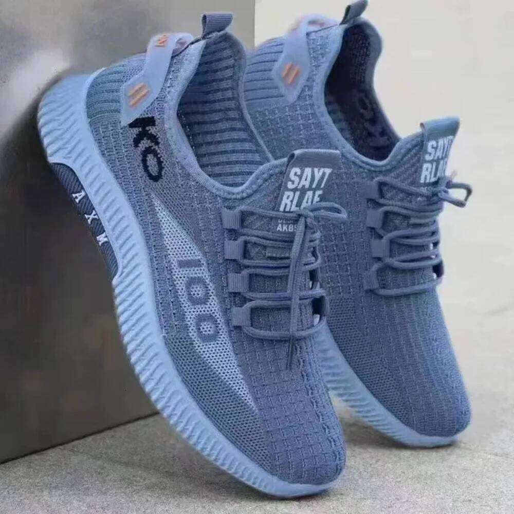 NEW Soft Soled Spring and Autumn Old Cloth Shoes Breathable Mesh Shoes Non-slip Wear-resistant Casual Low-top Shoes Work Shoes