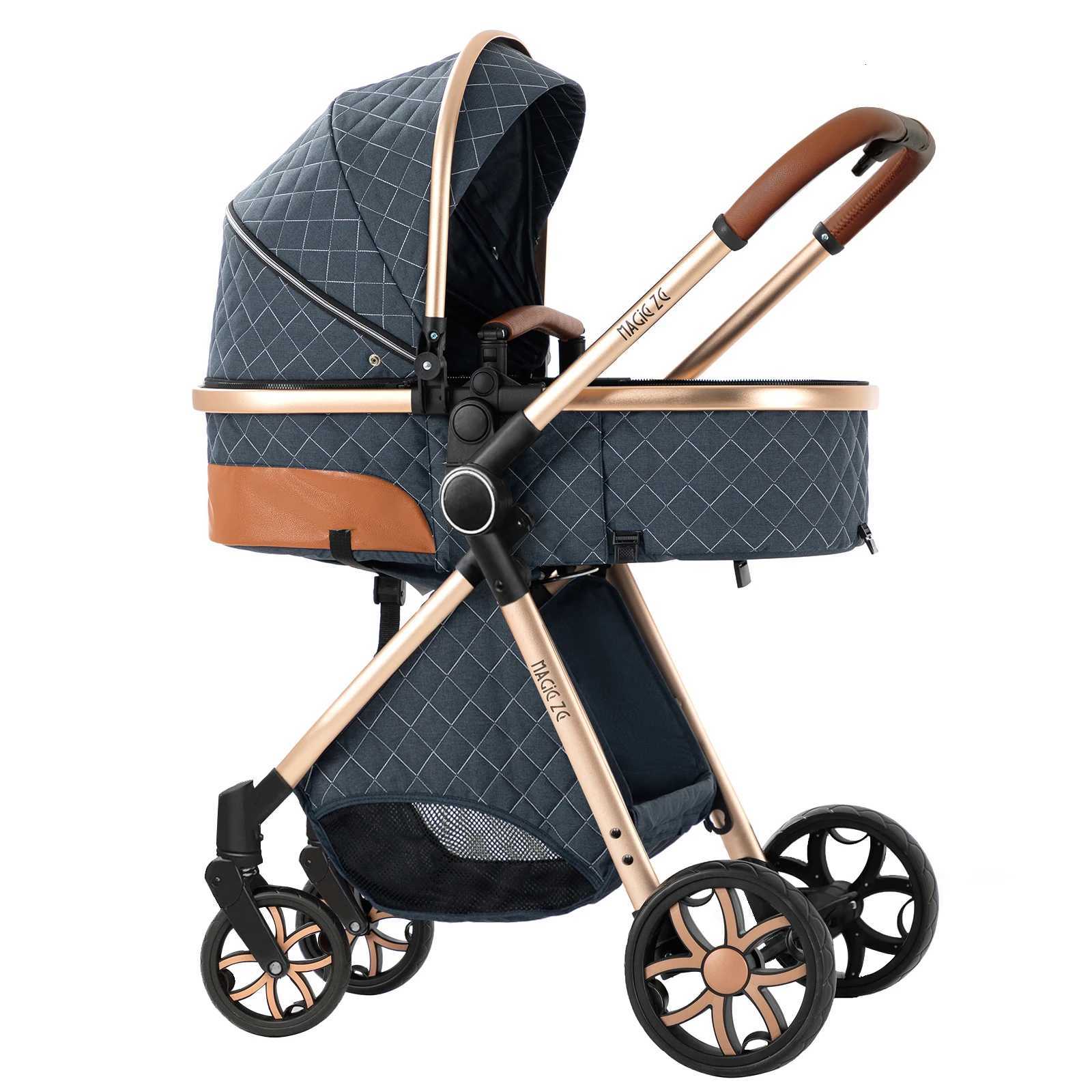 Baby Stroller Travel System Stroller Lightweight Stroller Foldable Stroller Pushchair Toddler Stroller with Canopy for Newborn W250910