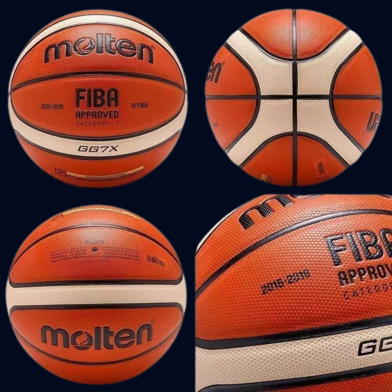 Molten Original Basketball Ball Size 765 High Quality PU WearResistant Match Training Outdoor Indoor Men basketbol topu 231220
