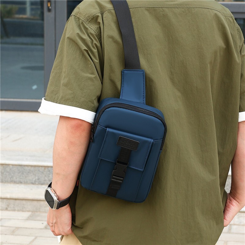 New Designer Bag Men S Chest Bag For Free Shipping Daily Outings Versatile Casual Shoulder Bag Trendy Simple Luxury Bag Commuter Crossbody Bag