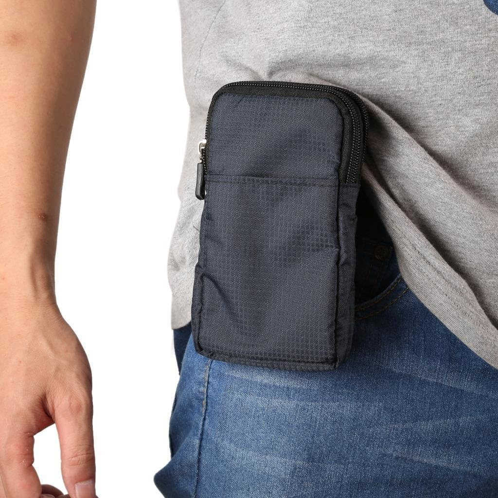 Crossbody Cell Phone Purse Waist Pack Bag for Outdoor Sports Moblie Phone Carrying Cases Shoulder Belt Bag Pouch for iPhone 7 66S Plus Samsung Galaxy 