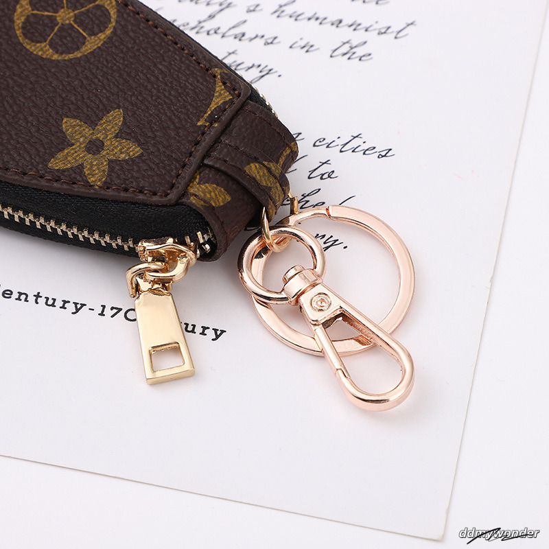 Presbyopic High-End Case Unisex Car Key Holder Home Multi-Functional Mini Zipper Bag I1 ddmywonder ddmywonder