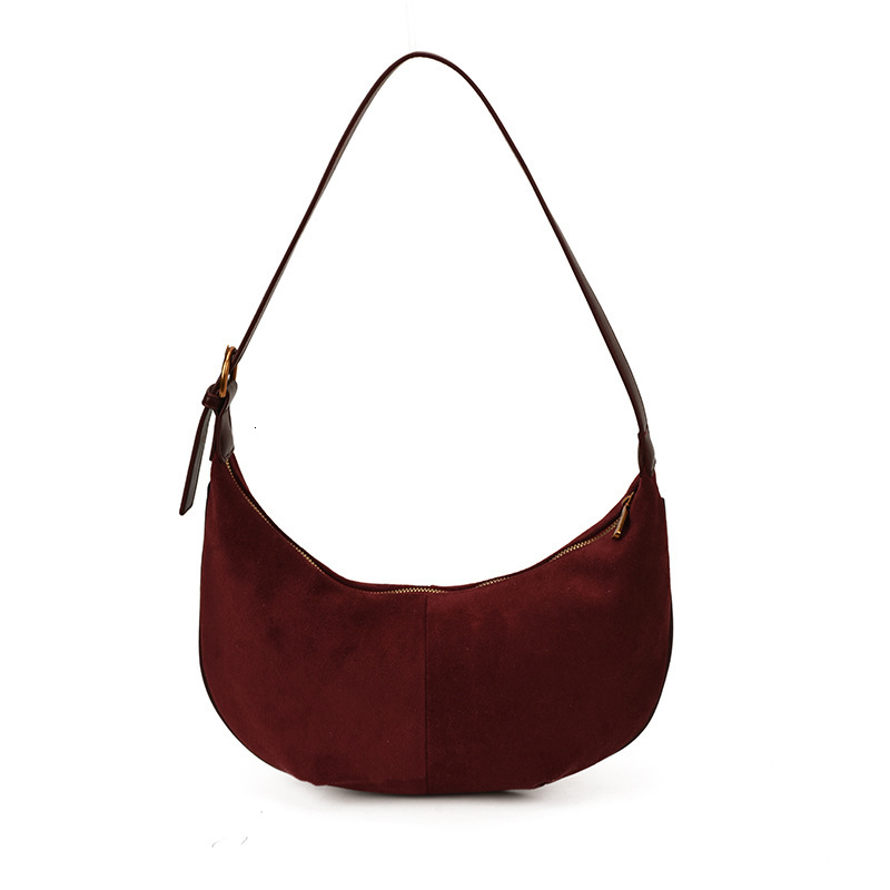 Free shipping designer Dumpling Bag Korean Niche Design Matte Crossbody Bag Women Commuter Bag Retro High-end Feel Shoulder Bag Underarm Bag