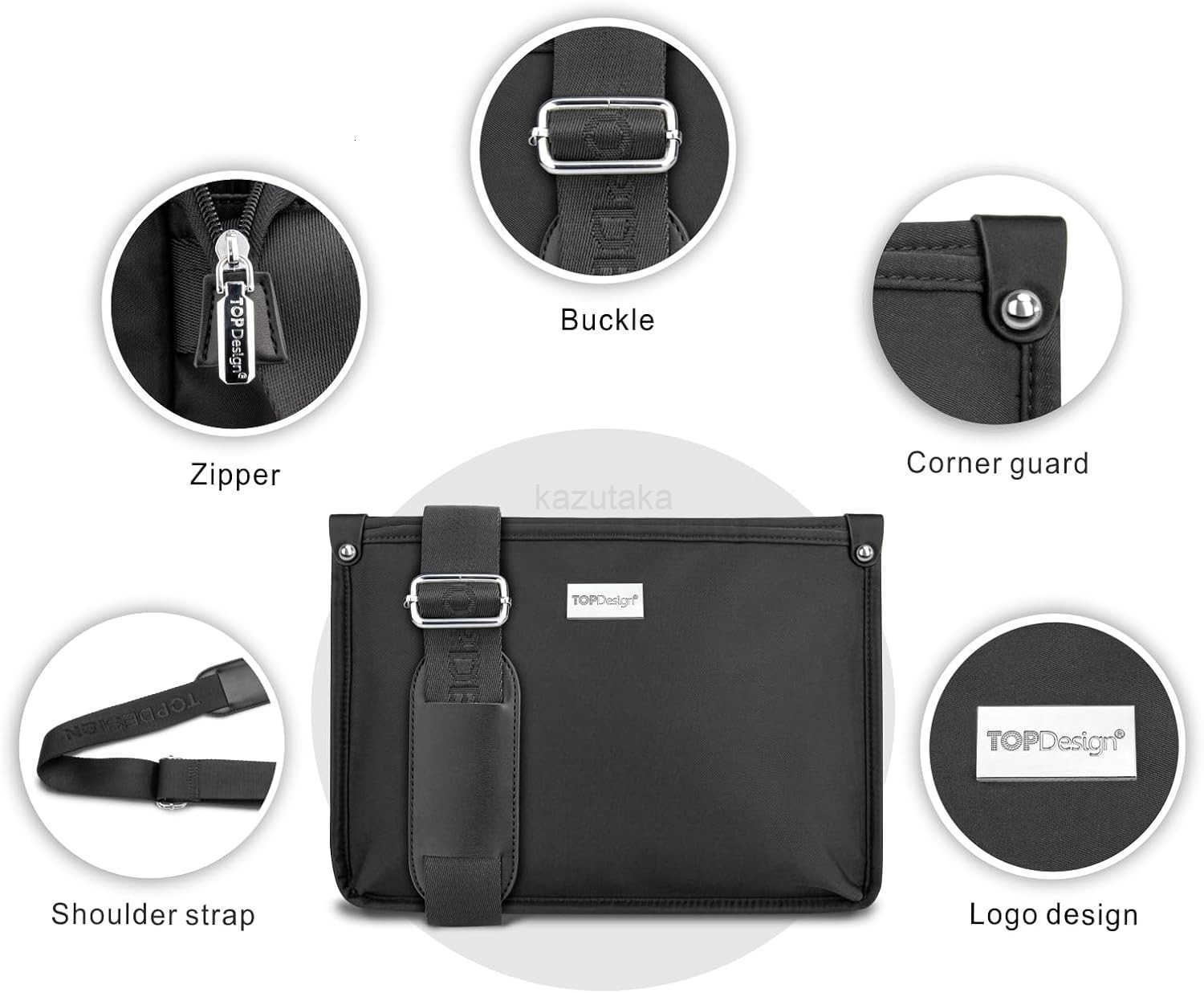 Lightweight Women Crossbody Bag Shoulder Purse with Multiple Pockets Triple Zip Handbag with Shoulder Strap Z250910
