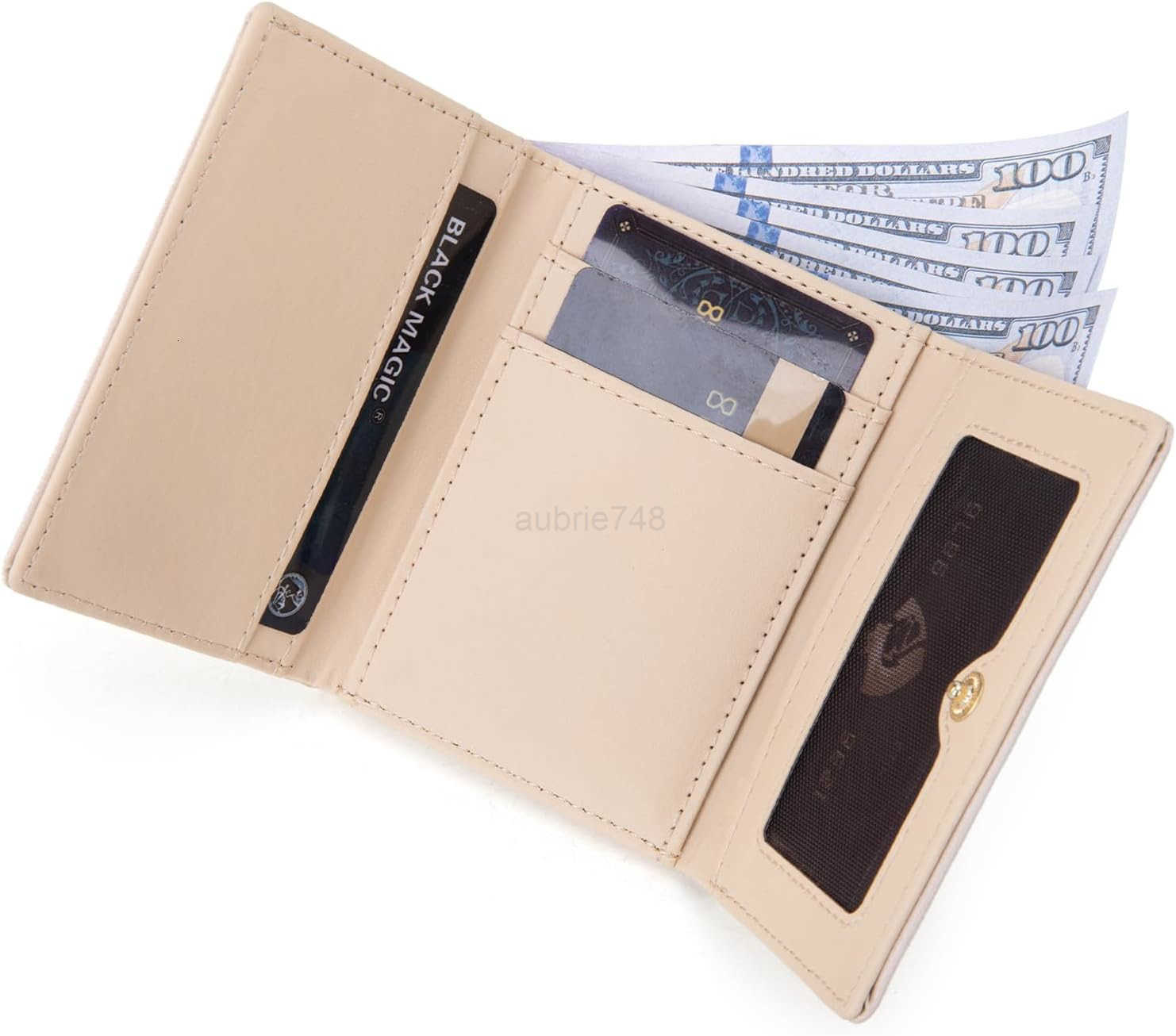 Small Wallet Women Trifold RFID CARD Holder Slim Womens Pocket Wallet with ID WindowZ250910