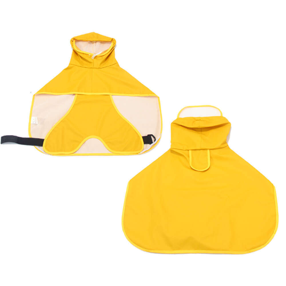 It Casual Cape Belly Cover Corgi Teddy Golden Retriever Pet Raincoat Easy-to-Wear Dog Clothes