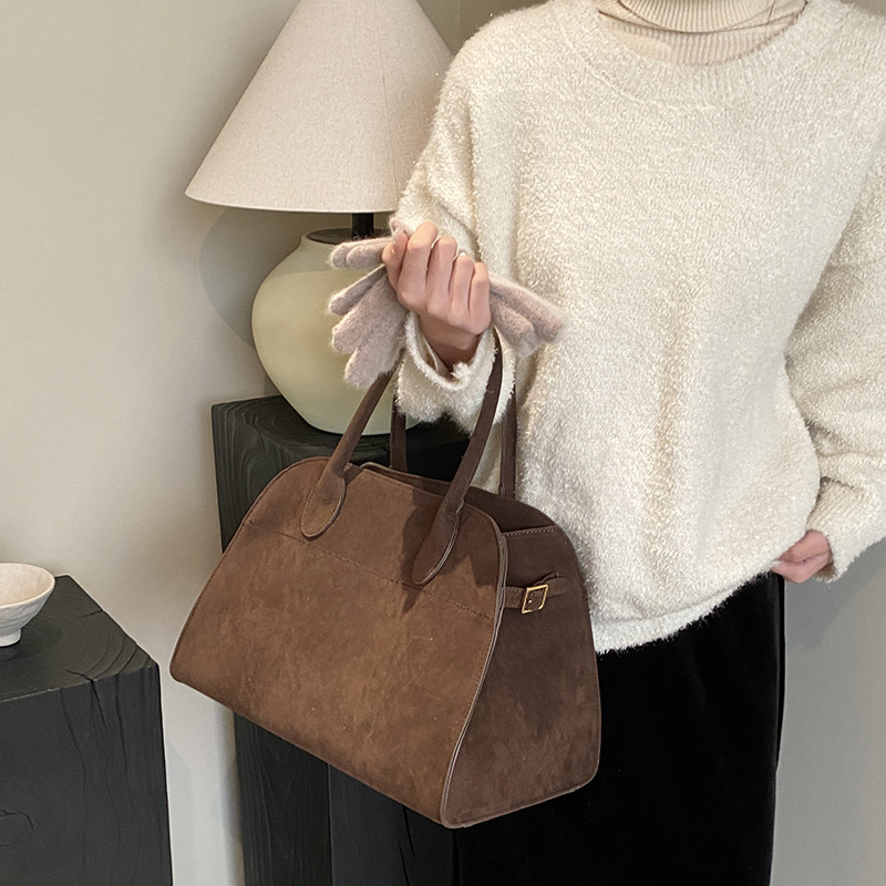 Free shipping designer Women Tote Bag Large Capacity Suede Crossbody Bag Winter New Versatile Shoulder Bag Handbag Commuting Bag