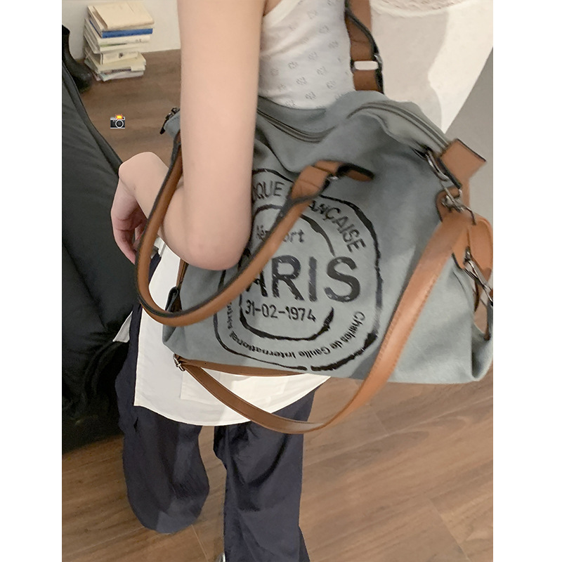 Casual women's handbag 2025 designer's new fashionable letter handbag large capacity crossbody bag