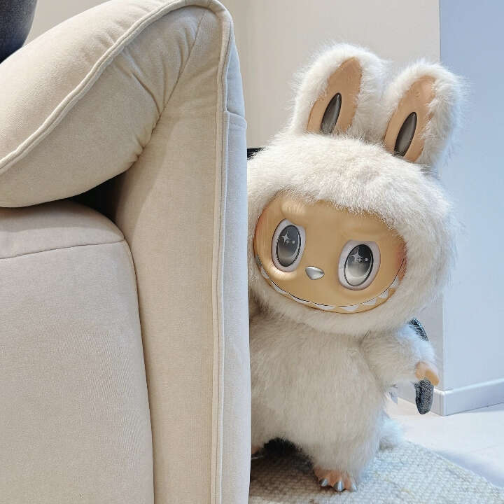 Pop Gift Tou 58Cm Zimomo Angel In Clouds Vinyl Plush Doll Figure Archangel Gift Tou Labubu Gift Toy