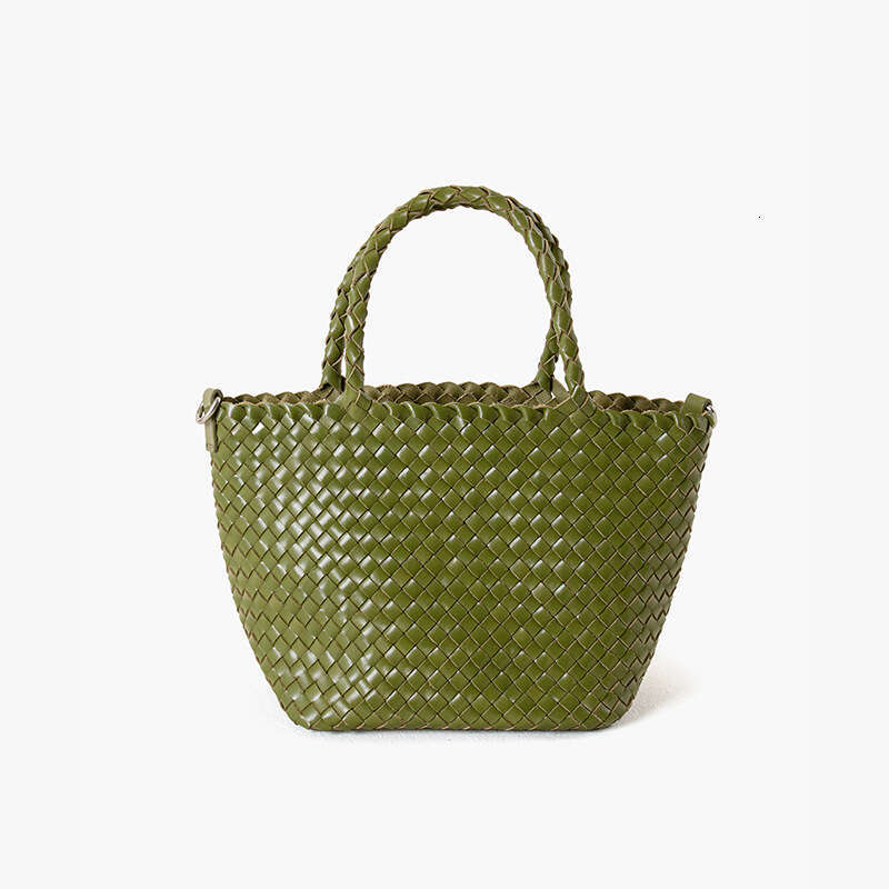 Designer Tote Baotou layer cowhide shoulder bag vegetable basket vegetable tanned pure handmade crossbody bag women's 2025 new