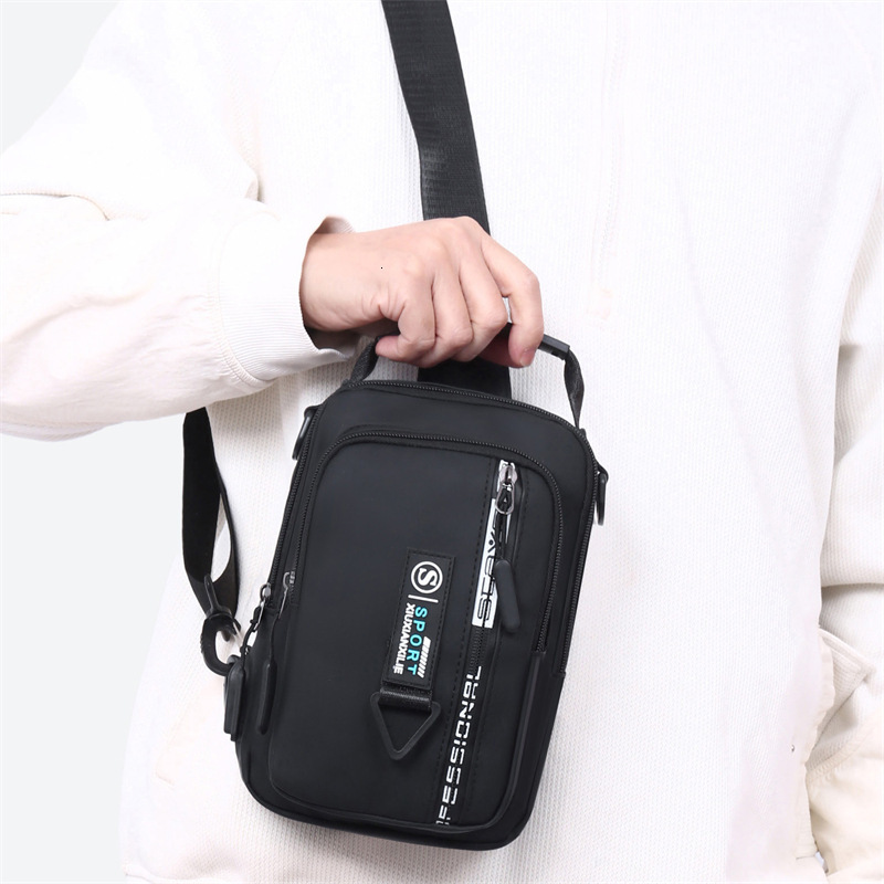 New Multi Layer Shoulder Bag Large Capacity Wear Resistant Commuting Fashion Chest Bag Designer Bag Lightweight Simple Handheld Crossbody Luxury Free 