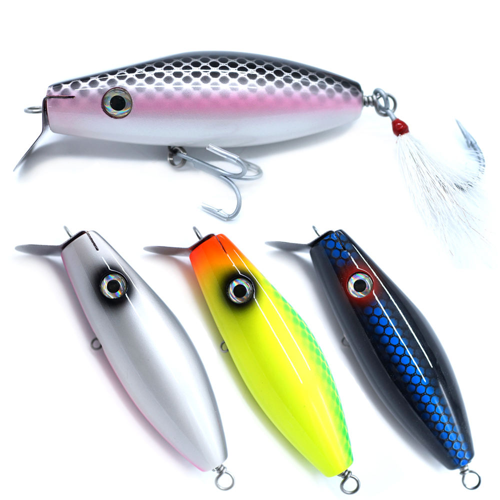 Wood Minnow Bait Fishing Lure - 4.5 Inches 50 Grams