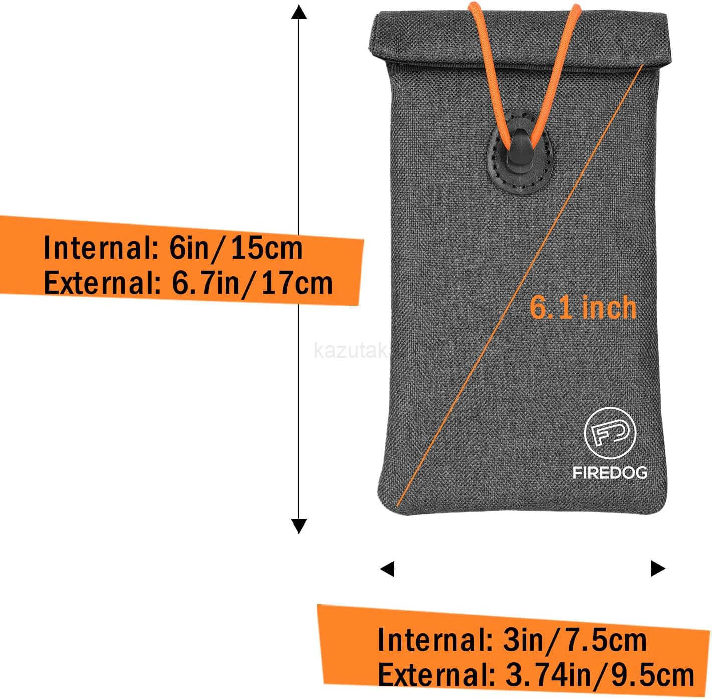 Faraday Pouch for Car Keys and Smartphone Key Signal Blocking Bag Cell Phone Keyless Entry Fob Signal Blocking Bag Z250910