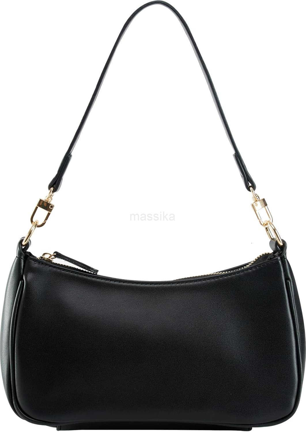Shoulder Bag for Women with 2 Removable Straps and Zipper Closure Crossbody Bags Clutch Tote HandBags Purses M250909
