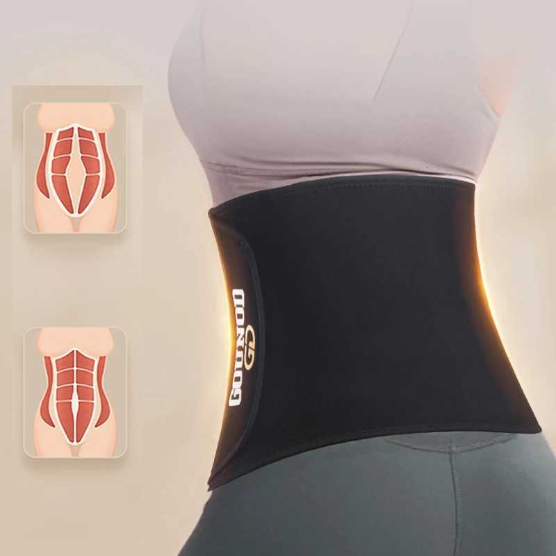 GOUNOD Sports Sweat Belt Fitness Running Cycling Heat Gathering Belt Abdomen Waist Sweating W250910