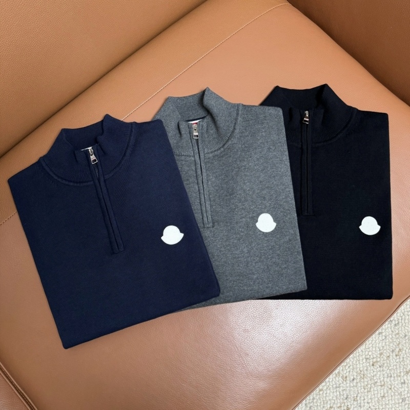 Designer Men's Sweater Luxurious Knitted Zipper cardigan Turtleneck sweater Fall fashion Wool sweater Knitted sweater Classics logo Top