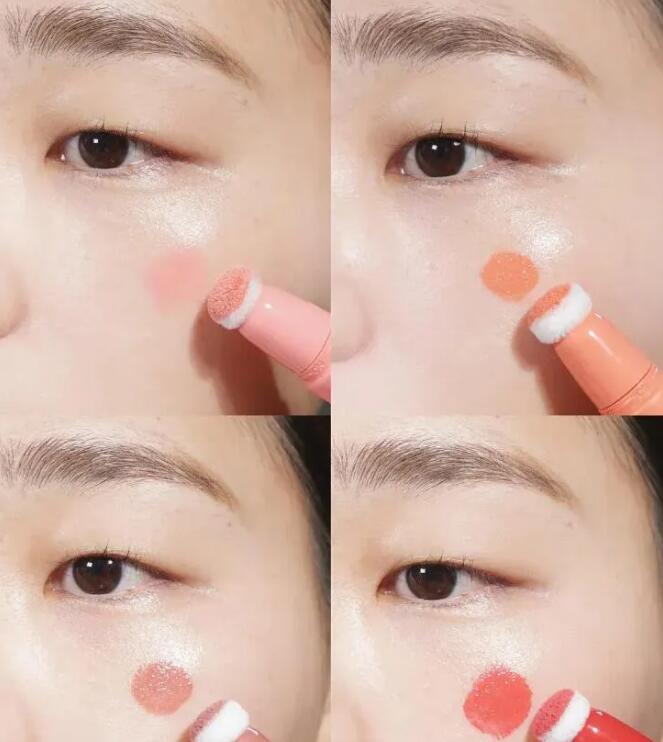 2026 New Makeup Blusher 12ml matte beauty blush wand PEACH DREAM PINK 4 Colors Liquid Powder Blushes Tube Air Cushion Pen Long lasting Easy to Wear Hi