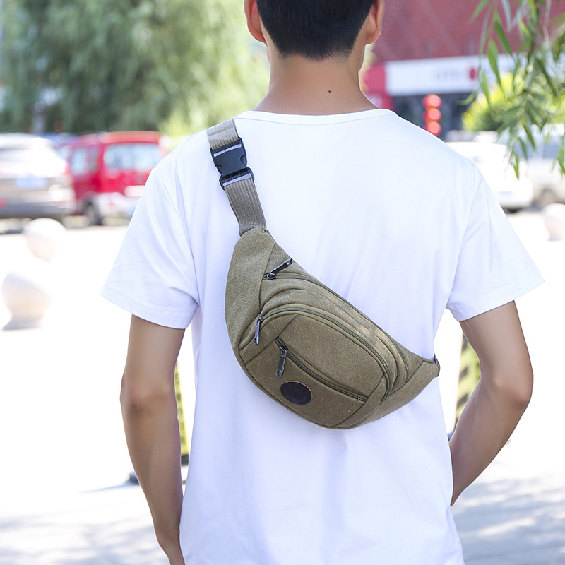 Luxury Bag Free Shipping Cross Border Trendy Shoulder Bag Korean Version Crossbody Designer Bag Small Chest Bag Fashion Men S Casual Sports Shoulder B
