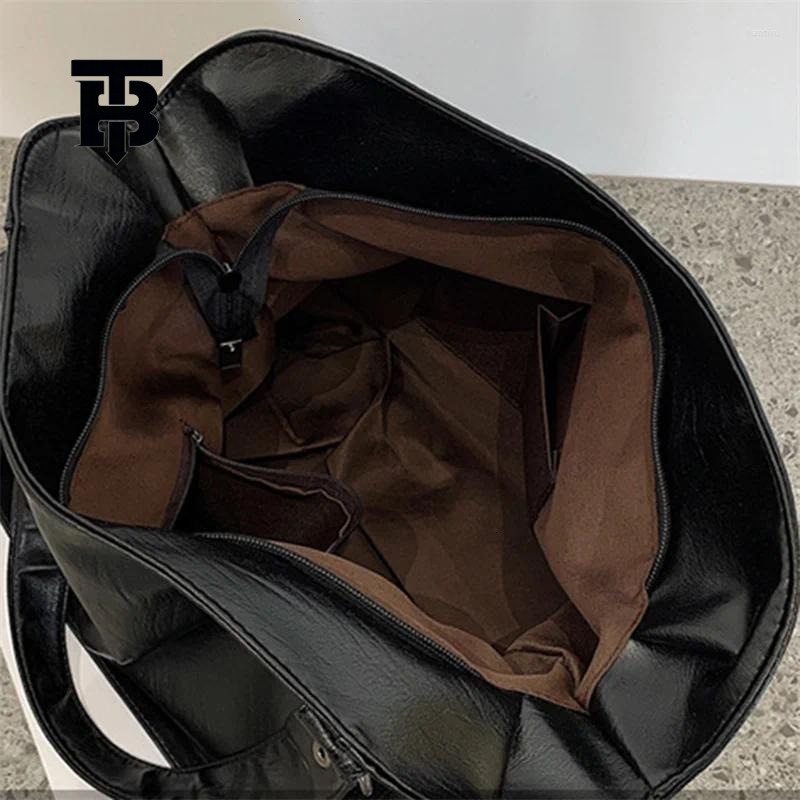 TB BHULAMTE Classic Soft Leather Large Women's Bag Evening Wear 2025 Trend Large-capacity Fashionable Women's Commuter Shopping Handbag Desi