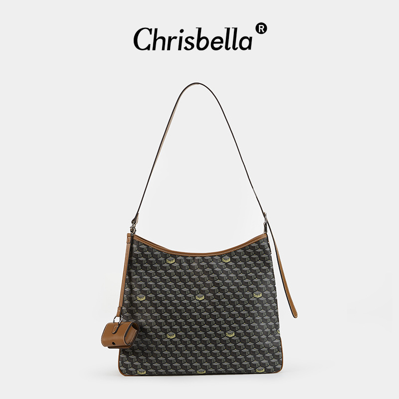 Presbyopia women's handbag fashion woven pattern large capacity women's bag high-end cross-border shoulder bag for work commuter bag2025
