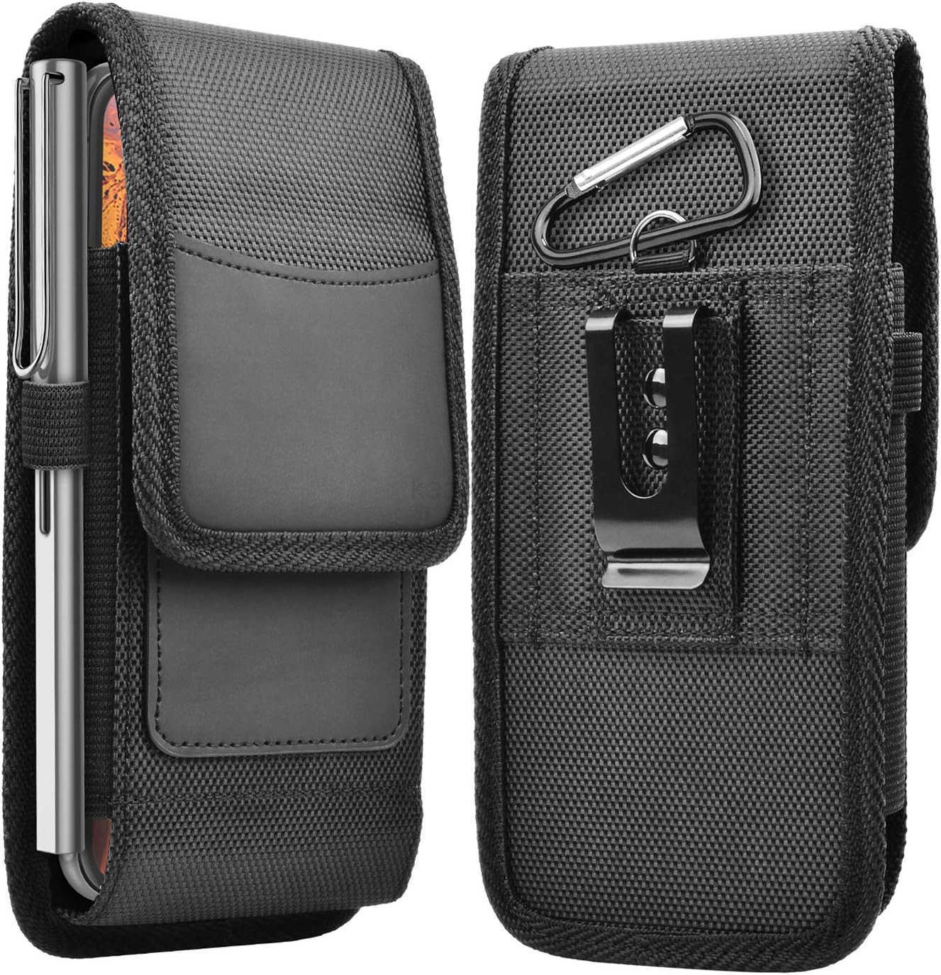 Phone Holster for Phone Nylon Cell Phone Belt Clip Holster Carrying Pou Z250910