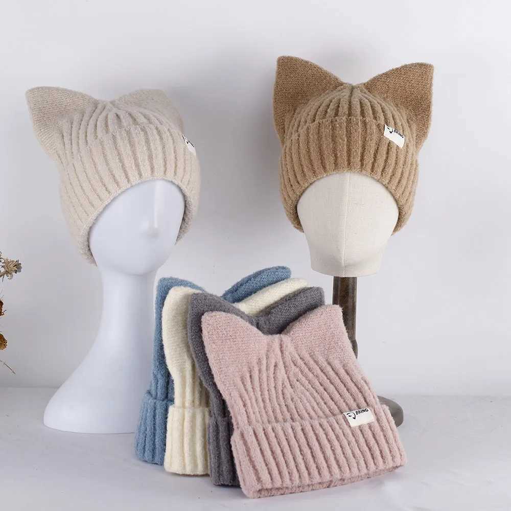 adventure time cs for men Balaclava Beanie Rabbit Ear Hat winter womens winter accories fun hat Butterfly Pulr HatXJ250910