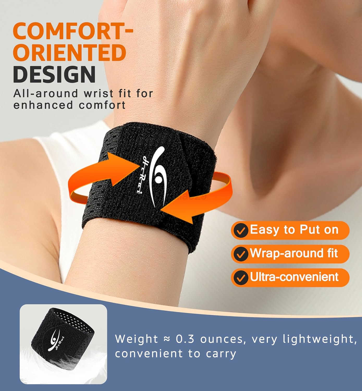 Wrist Compression Wraps Wrist Brace Wrist Support for Sports Mouse Hand Mothers Hand Carpal Tunnel Arthritis Tendonitis Premium Elastic Breathable Mes