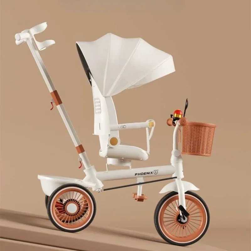 2025 New Push Tricycle Threewheel Baby Stroller Lightweight Childrens Bicycle Multifunctional Stroller W250910
