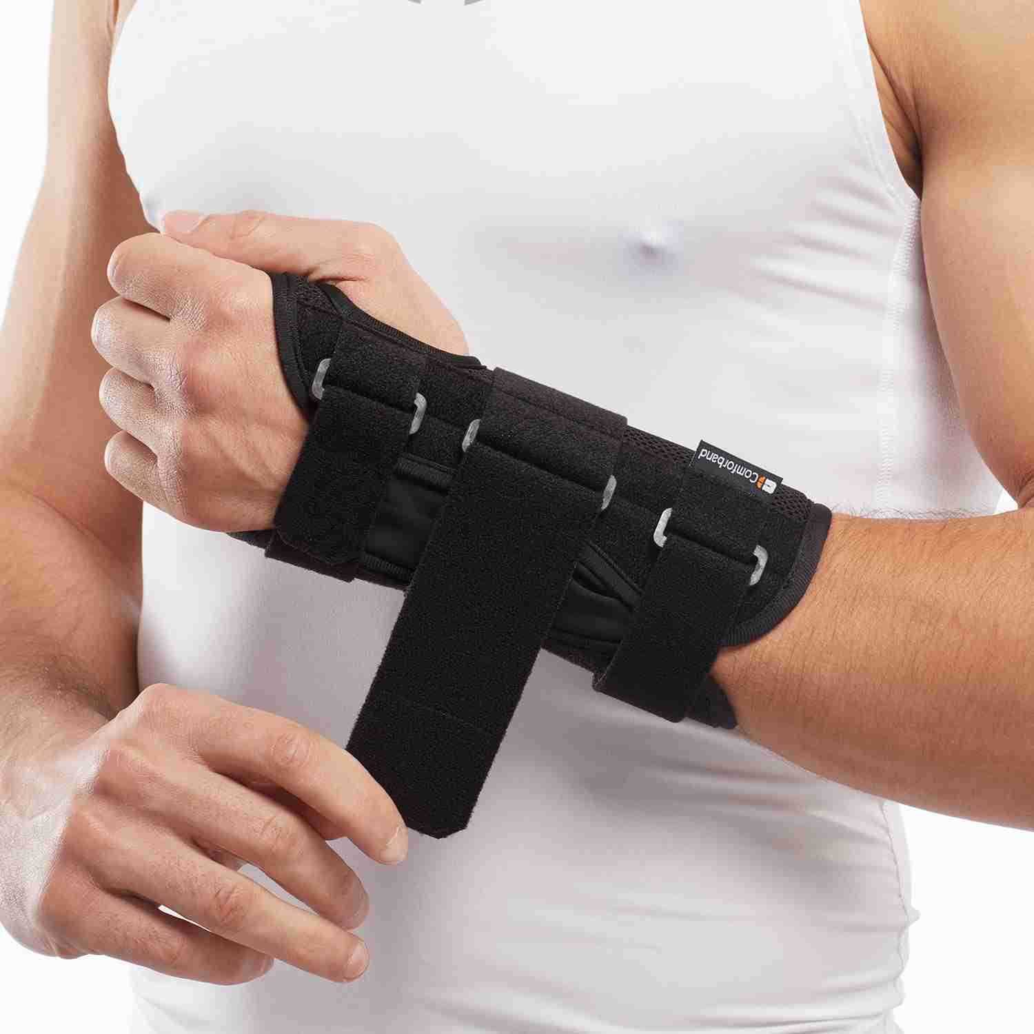 3Strap Wrist Brace Adjustable Support for Carpal Tunnel Fractures Tendonitis and PostOp Recovery Lightweight Breathable Design for Day and Night Use S