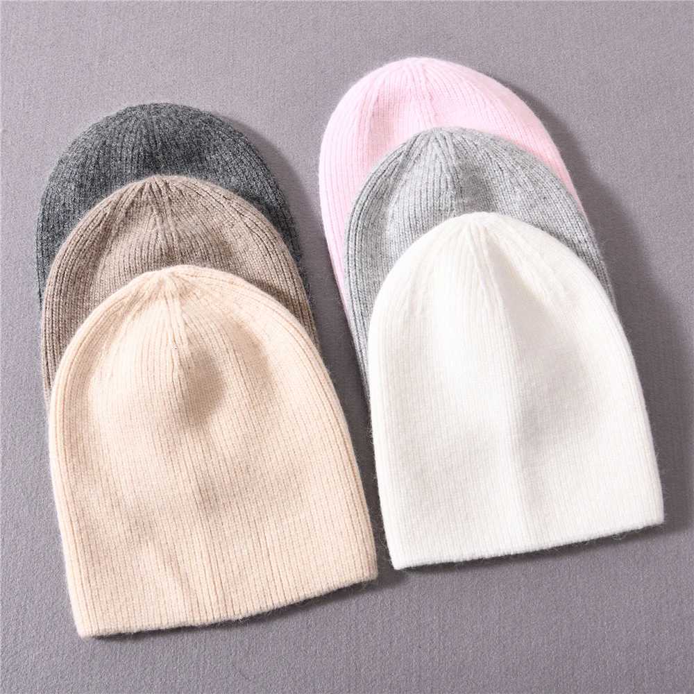 Jxer Casual Beanie Hat Kids Baby Children Warm Cashmere Knitted Winter Hat Fashion Solid Color Striped Beanies Hat UnisexXJ250910