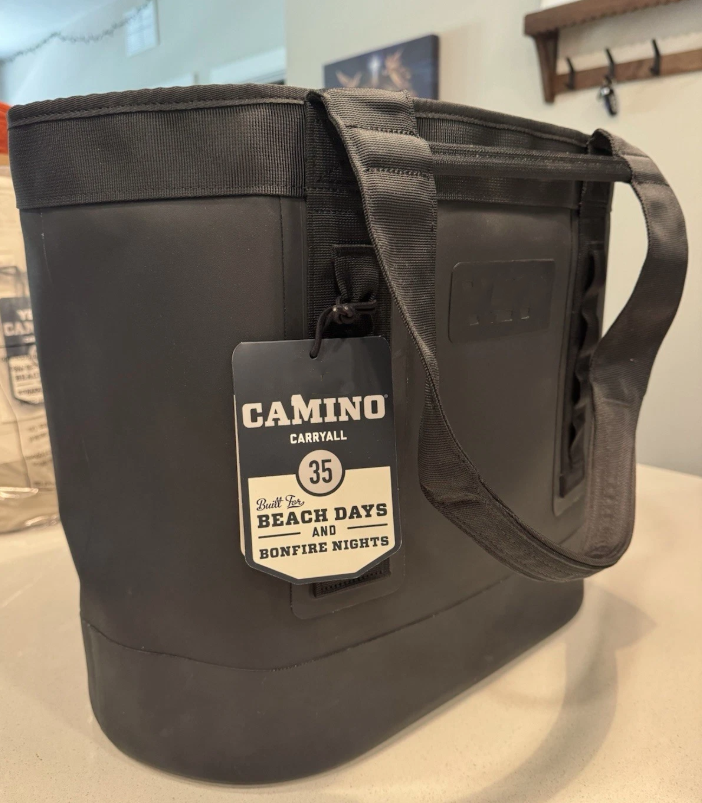 US Stock Camino 35 Tote Bags Cooler Lunch Bag Box Cooler Bag Dividers All-Purpose Utility Boat and Beach Waterproof Fishing Tote Bag Large 910
