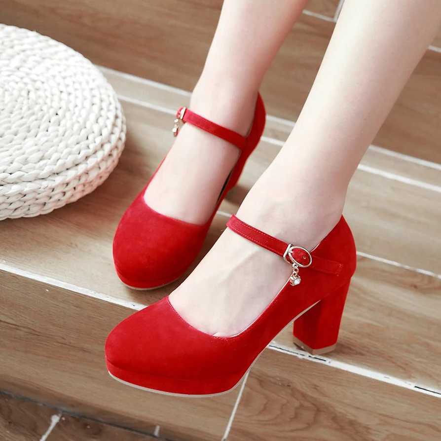 Classic Velvet High Heels Shoes Female Sexy Straps Black Blue Womens Heeled Platform Everyday Casual Shoes Dress Pumps Ladies W250910