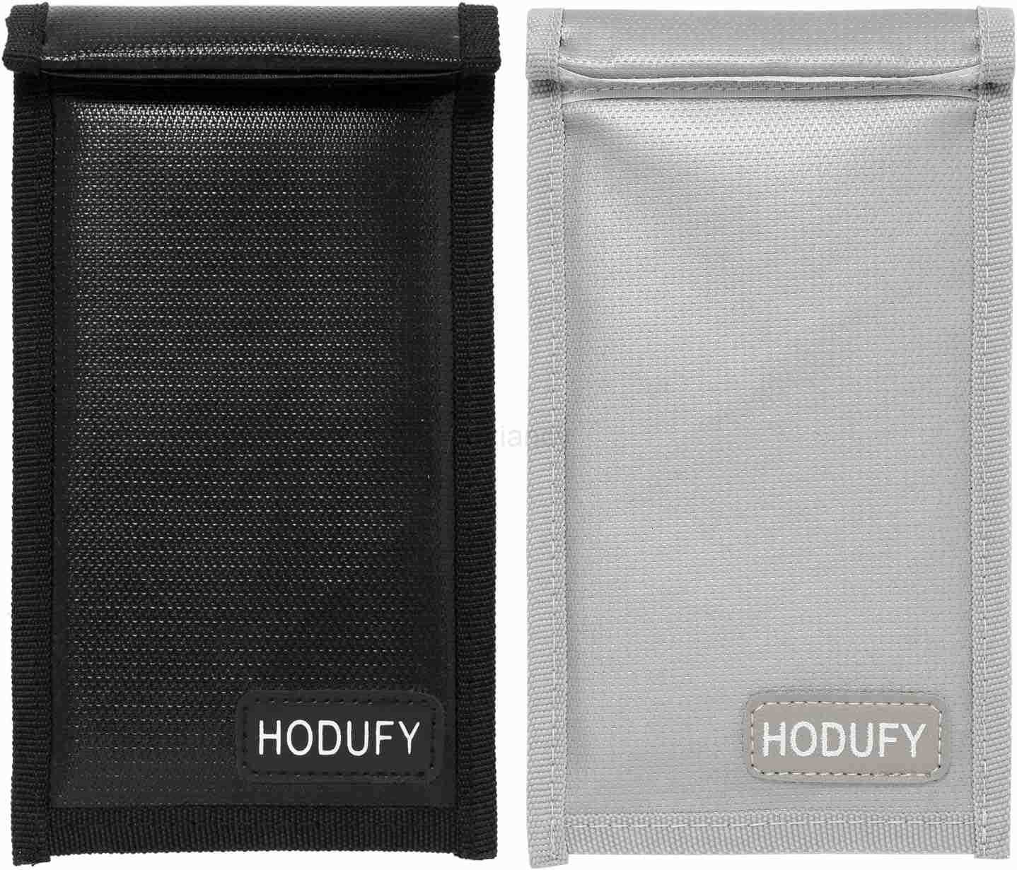 Bags for Key Fob 2 Pack 77 x 47 Inches Faraday Cage Protector Fireproof Waterproof Cell Phone Signal Jammer Signal Blocking Bag AntiTheft PouchW250910