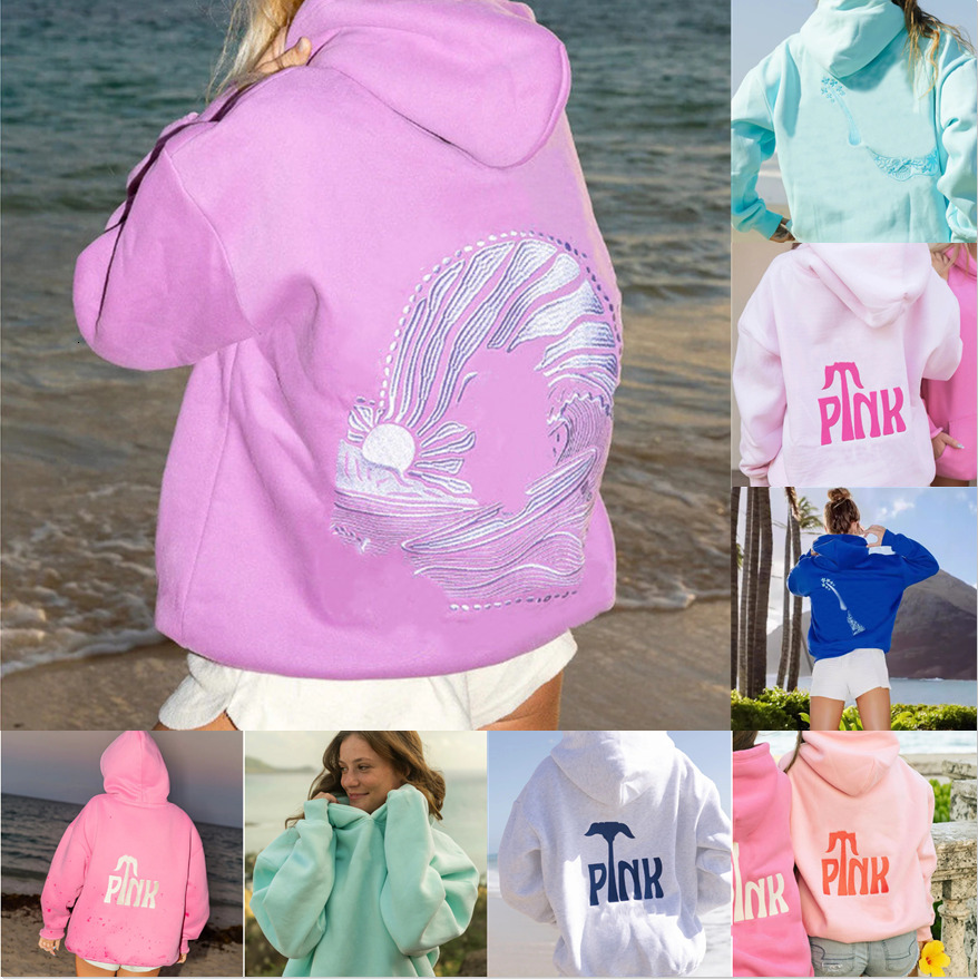 Women Designer Hoodie Sweater 2025 New Fashion Embroidered Letter Patterns Professional European Drop Shoulder Sleeve Hoodie 20 Colours